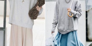 Why are sweatshirts and skirts so popular (you will fall in love with them after reading these matching demonstrations)