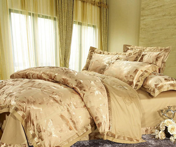 Four-piece bed fabric set