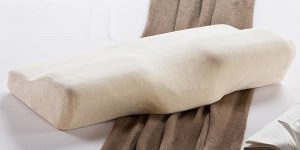 Memory pillow repairs cervical vertebra