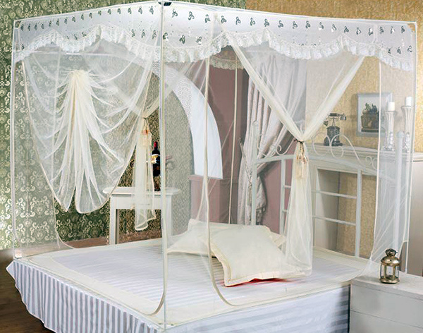 Characteristics of air-conditioned mosquito nets