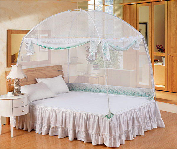 Foldable mosquito net bracket