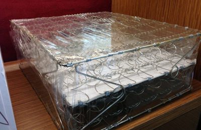 Double-layer spring mattress