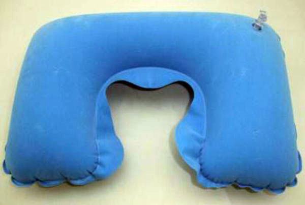 PVC inflatable pillow