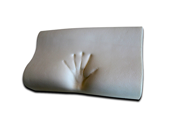 Slow rebound memory pillow