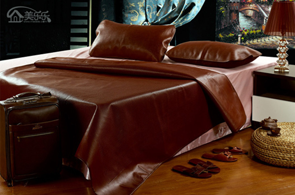 Buffalo leather mat