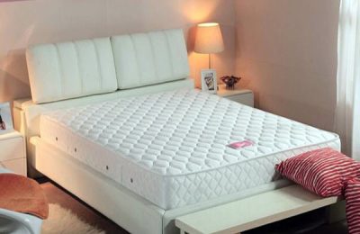 Full brown mattress