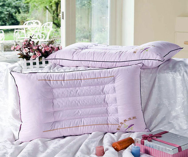 Lavender pillow has a calming effect