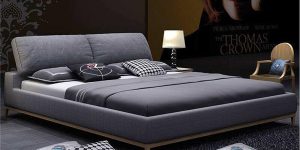 What are the common features of fabric beds