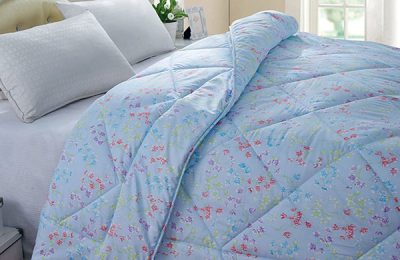 Polyester fiber quilt