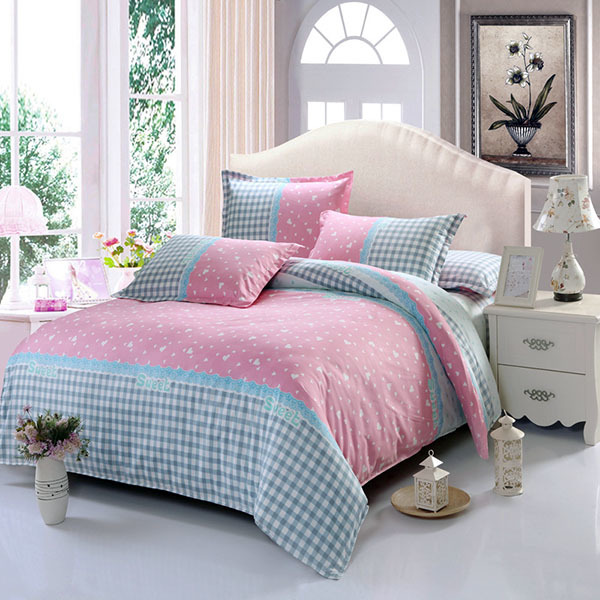 Four-piece bed sheet set