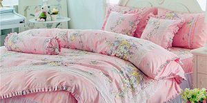 Four-piece bed sheet set