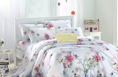 Four-piece bed sheet set