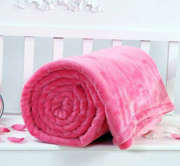 Coral fleece blanket