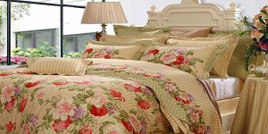 Four-piece bed sheet set