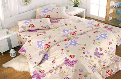 Wholesale four-piece bed sheet set