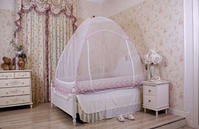 How to remove the formaldehyde smell from mosquito nets