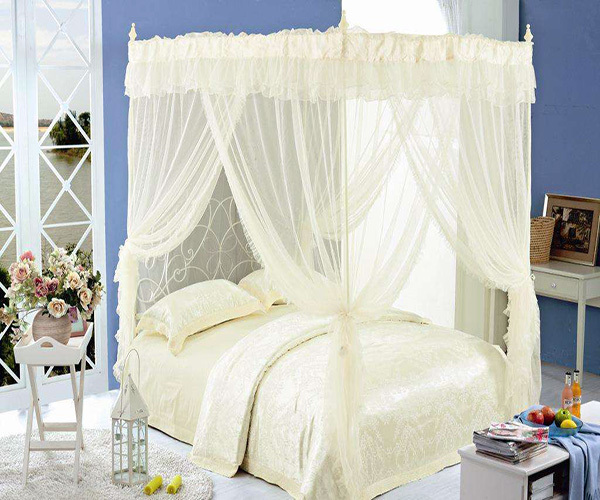 What color of mosquito net is suitable for sleeping