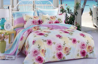 Four-piece bed sheet set