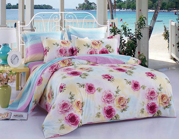 Four-piece bed sheet set