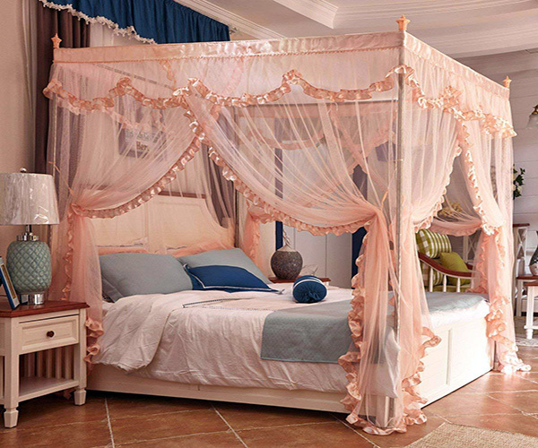 Which style of mosquito net is easy to use