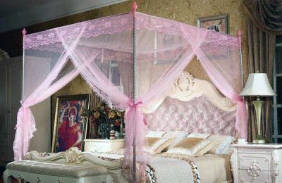 How to install circular mosquito net