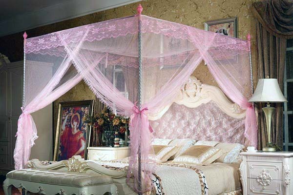 How to install circular mosquito net