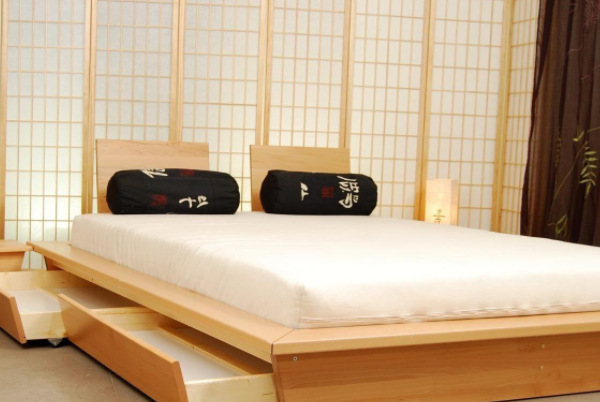 How thick is a tatami mattress?